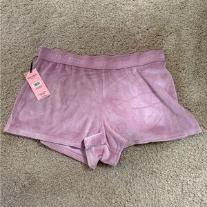 Juicy Couture Pink Velour Athletic Shorts